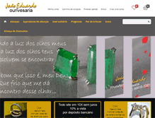 Tablet Screenshot of joaoeduardoourivesaria.com.br